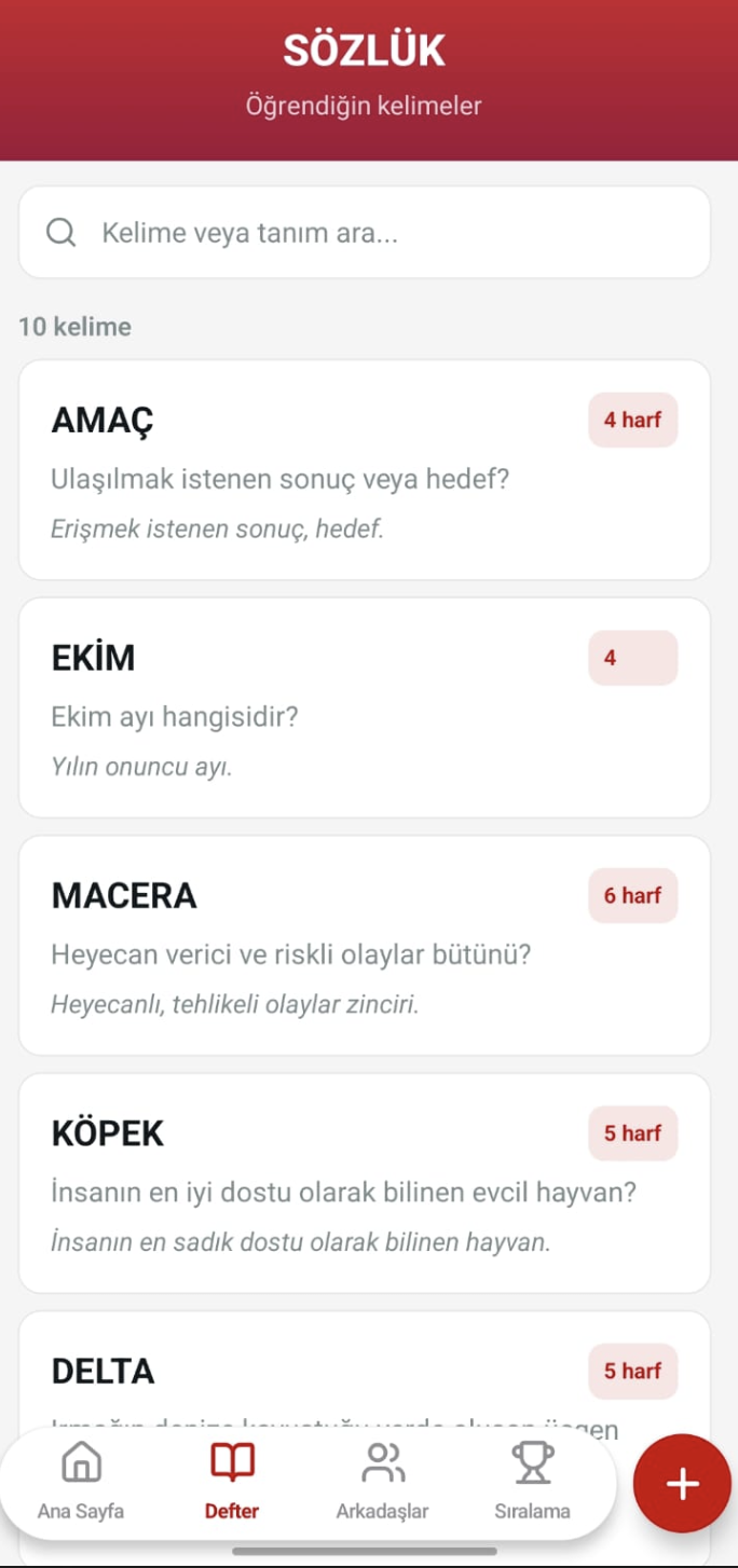Sözlük